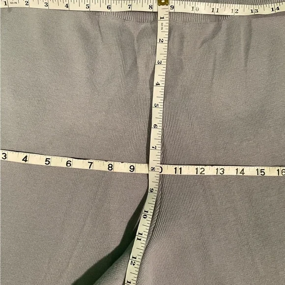 Side Effects Women's Size XL Vintage 2 Piece Blue Beaded Cotton AcrylicPant Suit - Picture 10 of 15